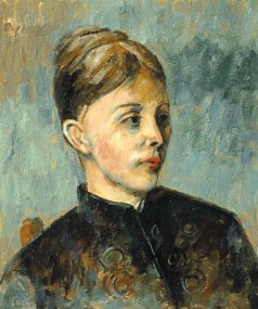 Cezanne Paintings: Madame Cezanne