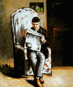Artists Father Reading