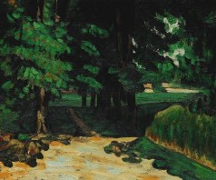 Cezanne Paintings: The Avenue at the Jas de Bouffan