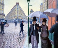 Famous Cities: A Paris Street, Rainy Day