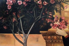 Closeout Deals: Two Girls with an Oleander (detail-left)