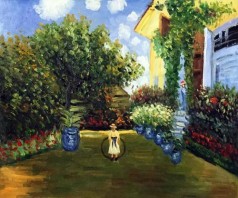 Monet Paintings: La Casa Della Artista