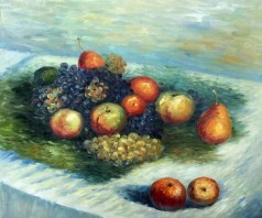 Monet Paintings: Pears and Grapes