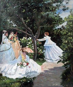 Closeout Deals: Women in the Garden, 1866