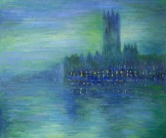 Monet Paintings: Houses of Parliament, Fog Effect