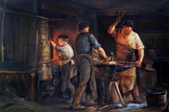 Blacksmith at Hornbaek
