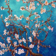 Mothers Day Art: Branches Of An Almond Tree In Blossom
