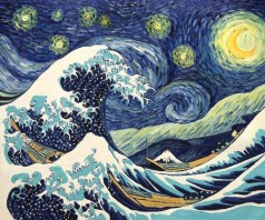 Custom Specials: Starry Night Wave Collage