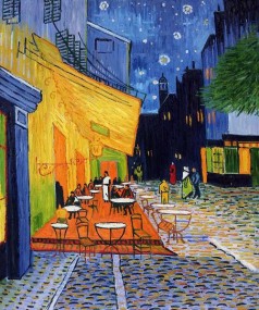 Cafe Terrace at Night (Original Size)