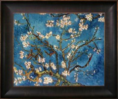 Branches Of An Almond Tree In Blossom Pre-Framed