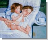 Mother's Day Art: Breakfast in Bed