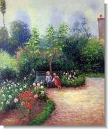 A Corner of the Garden at HermitageBoulevard Montmartre, Spring