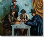 Cezanne Paintings: The Card Players