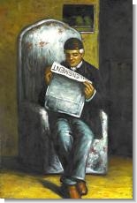 Cezanne Paintings: Artist's Father Reading