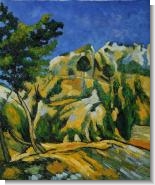 Cezanne Paintings: Ravine Near L'estaque