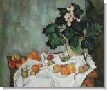 Still Life with Apples and a Pot of Primroses