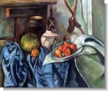 Cezanne Paintings: Still Life with Ginger Jar and Eggplants
