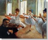 Degas Paintings: The Rehearsal