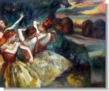 Mother's Day Art: Four Dancers