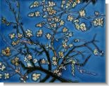 Branches of an Almond Tree Trivet/Wall Accent Tile (felt back)