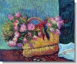 Gauguin Paintings: Basket of Flowers, 1884