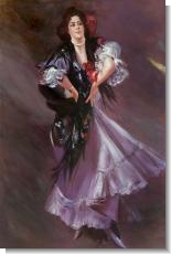 Portrait of Anita de la Ferie The Spanish Dancer, 1900