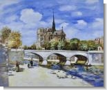 Famous Cities: Vue de Notre-Dame