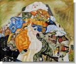 Klimt Paintings: Baby (Cradle)
