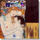 Klimt Paintings: Le tre eta della donna (Mother and Child)