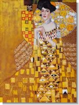 Klimt Paintings: Portrait of Adele Bloch-Bauer I, 1907