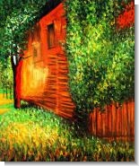 Klimt Paintings: Farmhouse At Kammer