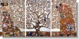 Klimt Paintings: The Tree of Life, Stoclet Frieze, 1909 (Triptych)