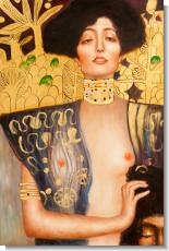 Klimt Paintings: Judith Klimt I