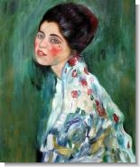 Klimt Paintings: Portrait of a Lady, 1916-1917