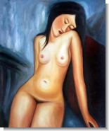 Modigliani Paintings: Female Nude