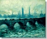 Monet Paintings: Waterloo Bridge