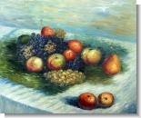 Monet Paintings: Pears and Grapes