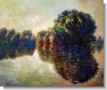 Monet Paintings: The Seine Near Giverny