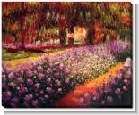 Artist's Garden at Giverny Gallery Wrap