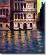 Monet Paintings: Palazzo Dario, 1908