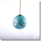 Branches of an Almond Tree in Blossom Hand Painted Glass Ornament