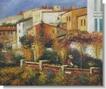 Renoir Paintings: Terraces at Cagnes