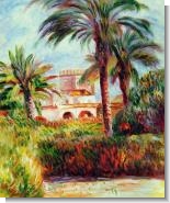 Renoir Paintings: The Test Garden in Algiers, 1882