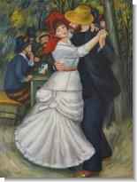 Renoir Paintings: Dance at Bougival
