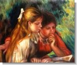 Renoir Paintings: La Lecture