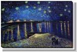 Starry Night Over the Rhone Gallery Wrap