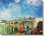 Mother's Day Art: The Seine Bridge at Asnieres