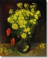 Vase with Viscaria (Poppy Flowers)