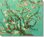 Van Gogh Paintings: Branches of an Almond Tree in Blossom, Jade