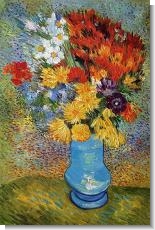 Van Gogh Paintings: Vase with Daisies and Anemones